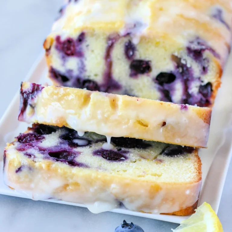 How to Make Lemon Blueberry Loaf