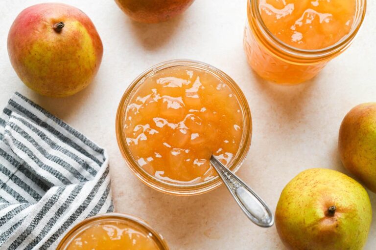 Homemade Pear Preserves Recipe – A Sweet Taste of Tradition