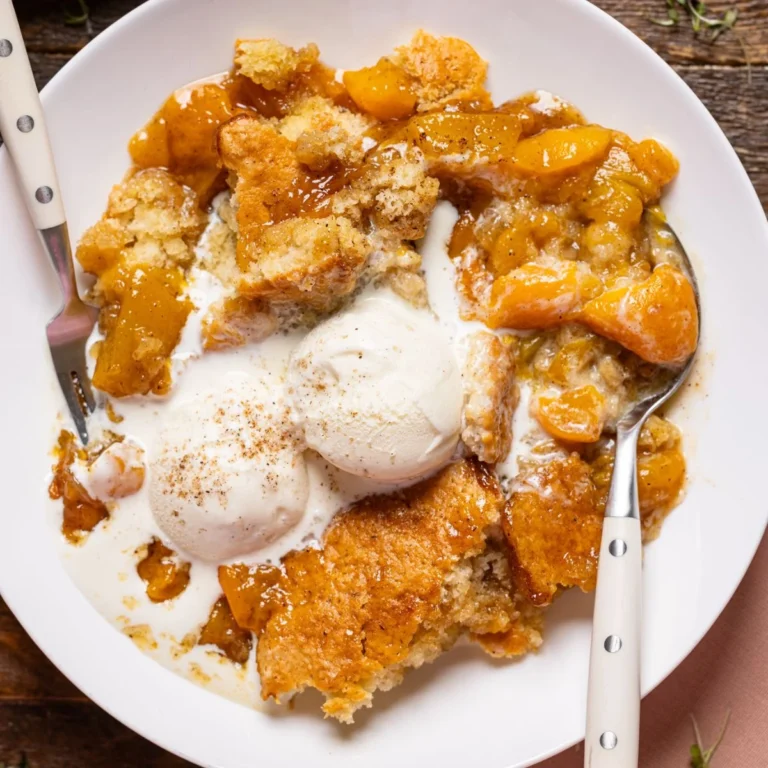 Peach cobbler canned peaches recipes