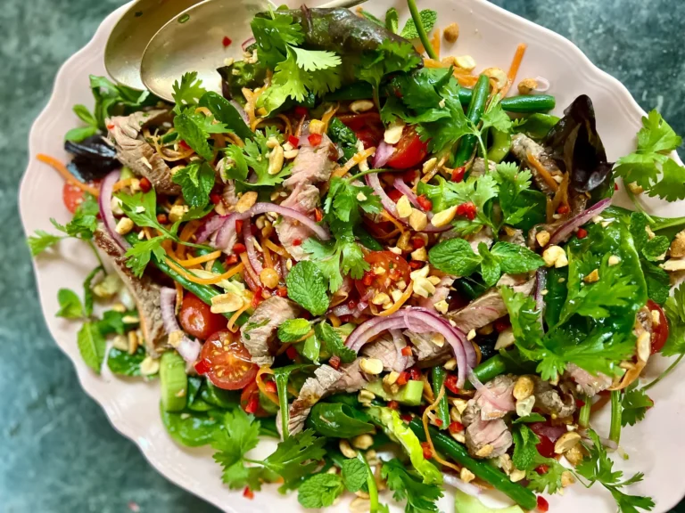 Thai Beef Salad Recipe with Zesty Dressing