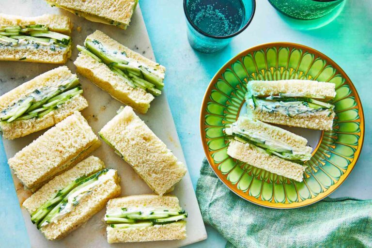 How to Make a Traditional Cucumber Sandwich (High Tea Classic)