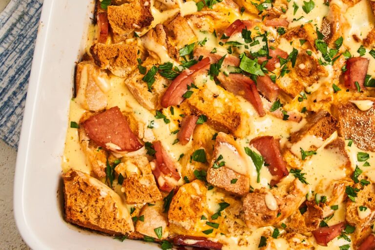 Easy-made Eggs Benedict Casserole