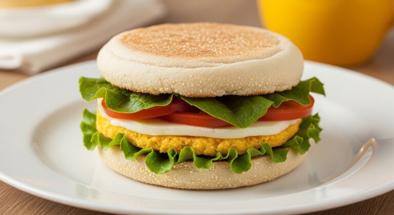 English Muffin Breakfast Sandwich