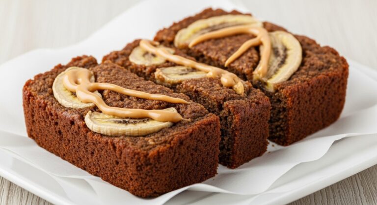 Peanut butter banana bread