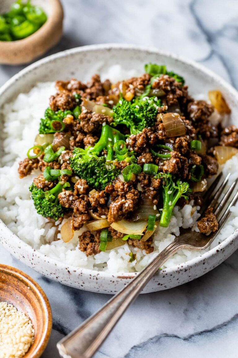 Ground Beef and Broccoli Stir Fry (Quick Dinner)