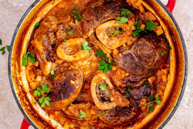 Beef Shank Stew Recipe with Rich Gravy