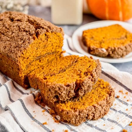 Pumpkin Bread with Brown Sugar Streusel
