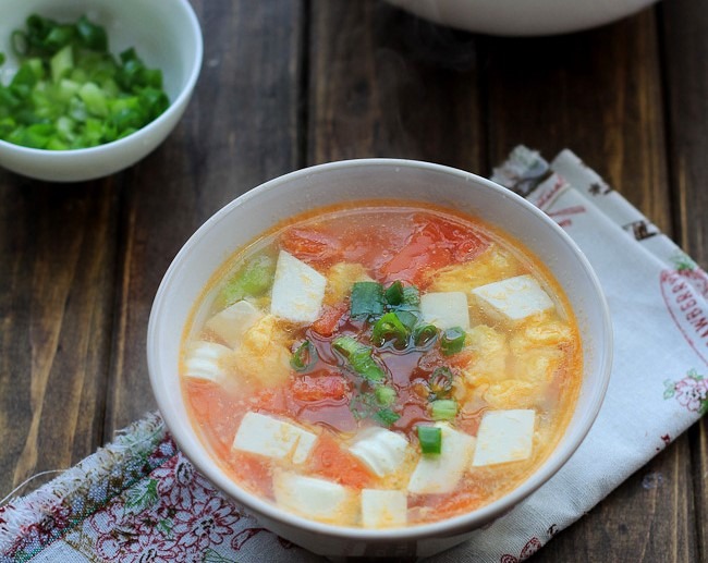 Egg Drop Soup with Tofu Recipe