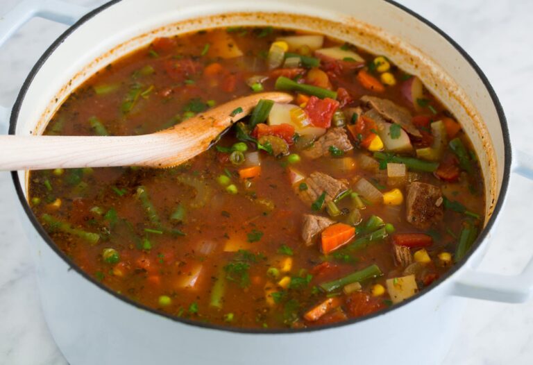 Vegetable Beef Soup Recipe