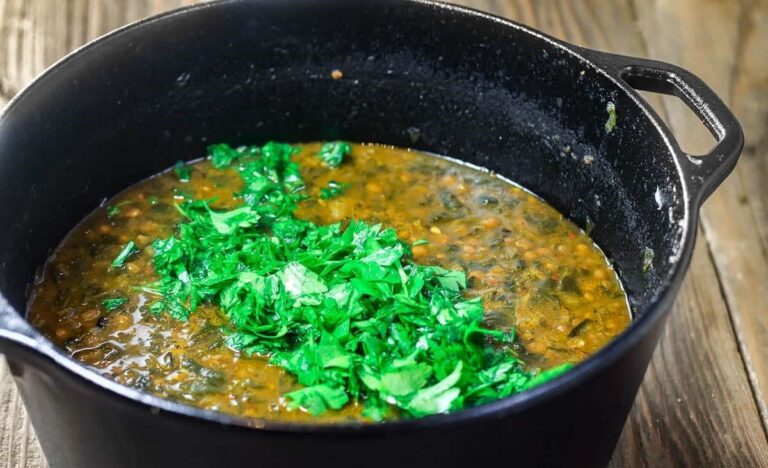 Lentil and Spinach Soup