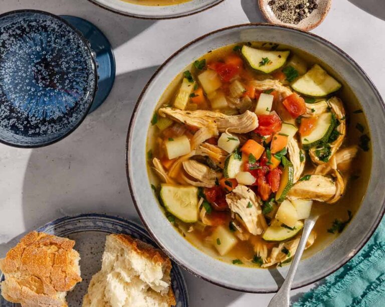 Chicken and Vegetable Soup Recipe