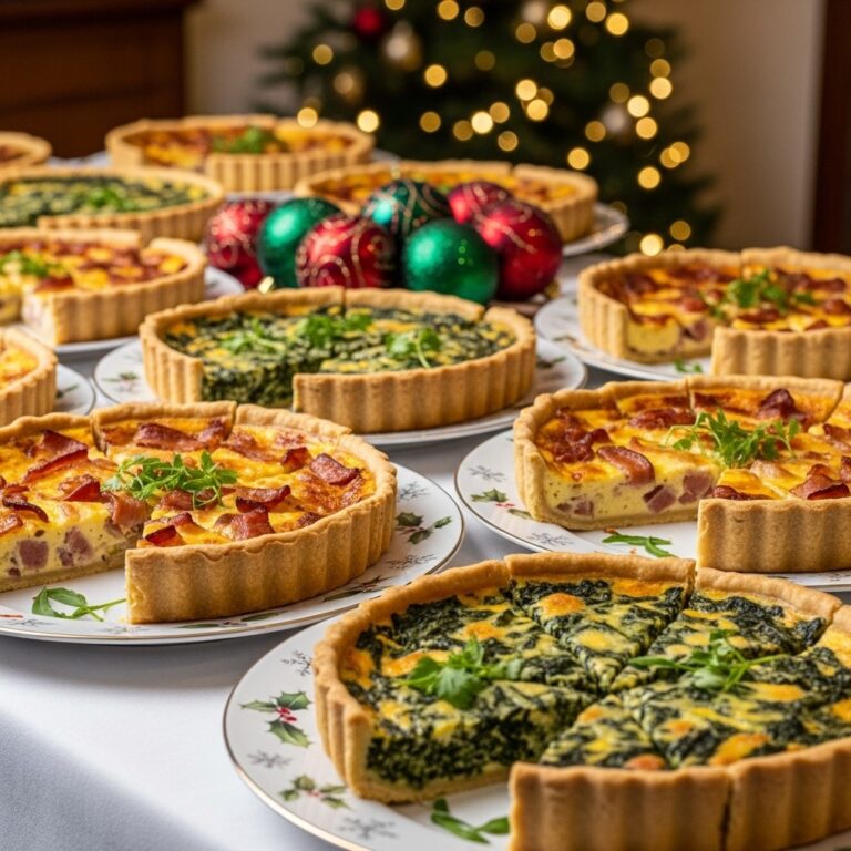 12 Christmas brunch buffet