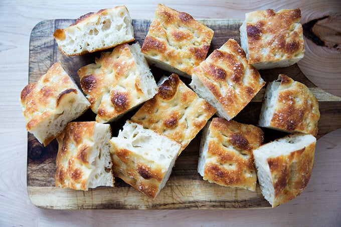 Sourdough foccacia recipe