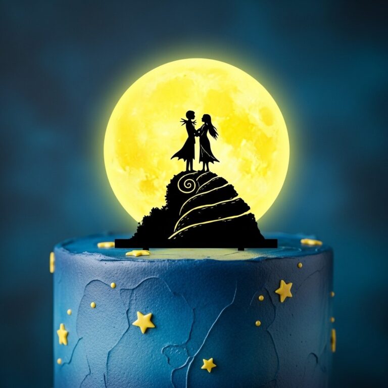 14 Nightmare before christmas cake topper