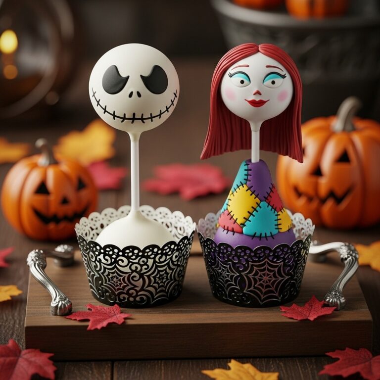 15 Nightmare before christmas cake pops